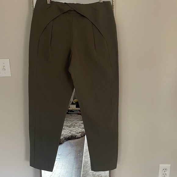 3.1 Phillip Lim Green Folded Front Pant - Picture 5 of 14